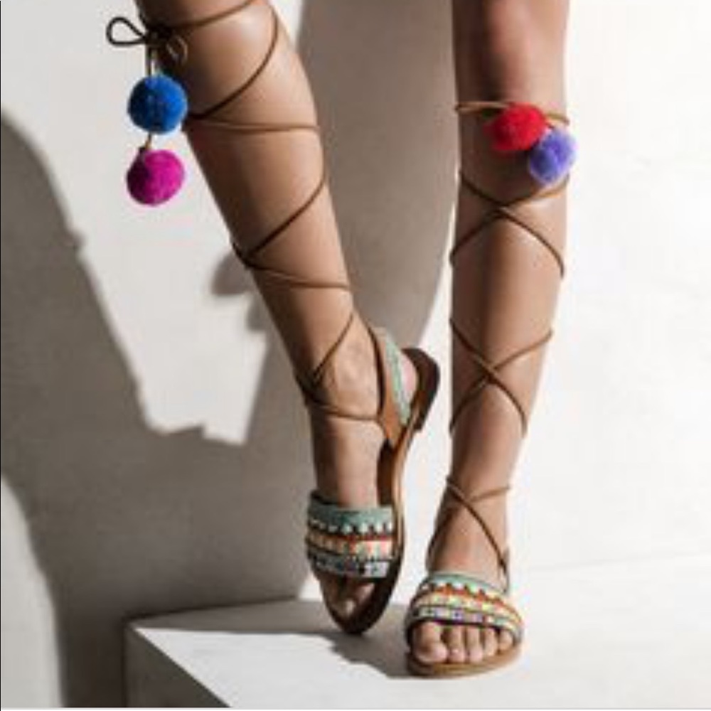 Elina Linardaki Sandals - Worn Once